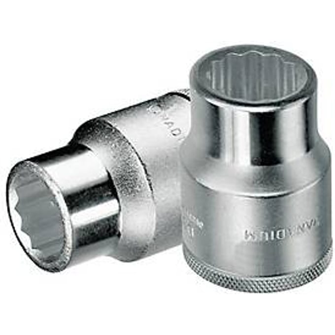 Dopsleutel D32 3/4 inch 12-kant SW 27mm L.54,5mm GEDORE