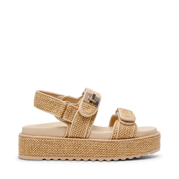 Steve Madden Bigmona Sandalen - Dames - Beige - Maat 36