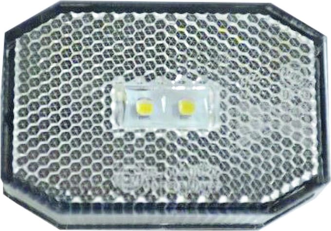Aspock - Led zijmarkering wit - Contourverlichting - Markeringslamp - Aspock flexipoint - 12v