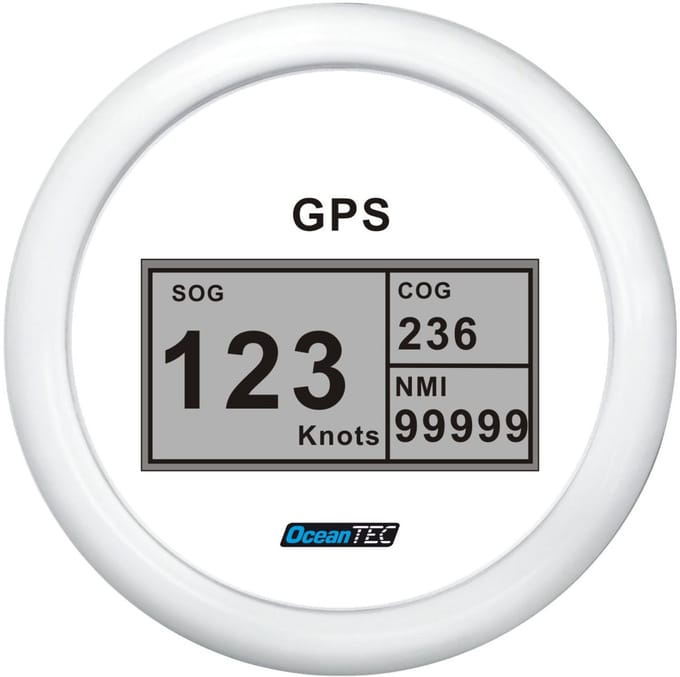 OceanTEC GPS digitale snelheidsmeter