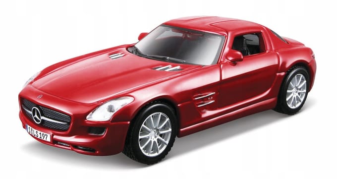 Maisto Mercedes-Benz SLS AMG Modelauto - Metaal, 11,5 cm, 3+ jaar