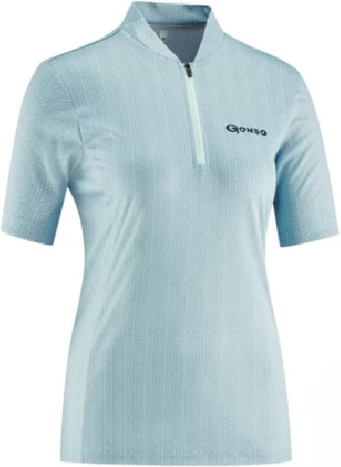 GONSO Fodara - Dames fiets shirt - Blauw - Maat 38