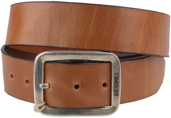 Sendra leren riem 1013 lichtbruin