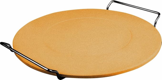 Ibili 778333 Pierre pour Pizza avec support 33 cm