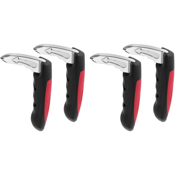 2/4 stuks Autodeur Assistent Handgreep 2 in 1 Multifunctionele Voertuig Steunhandgrepen Ruitenbreker Draagbaar Automotive Auto Handgreep Assistent