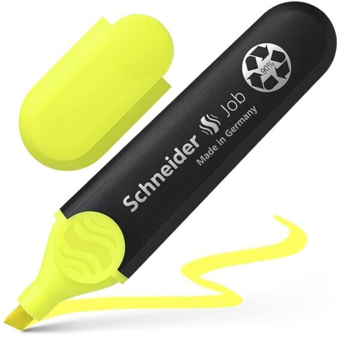 Schneider markeerstift - Job 150 - geel - markeerstift - S-1505