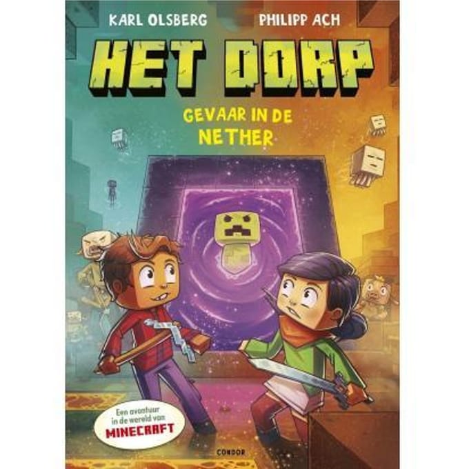 LEGO Minecraft Gevaar in de Nether Voorleesboeken