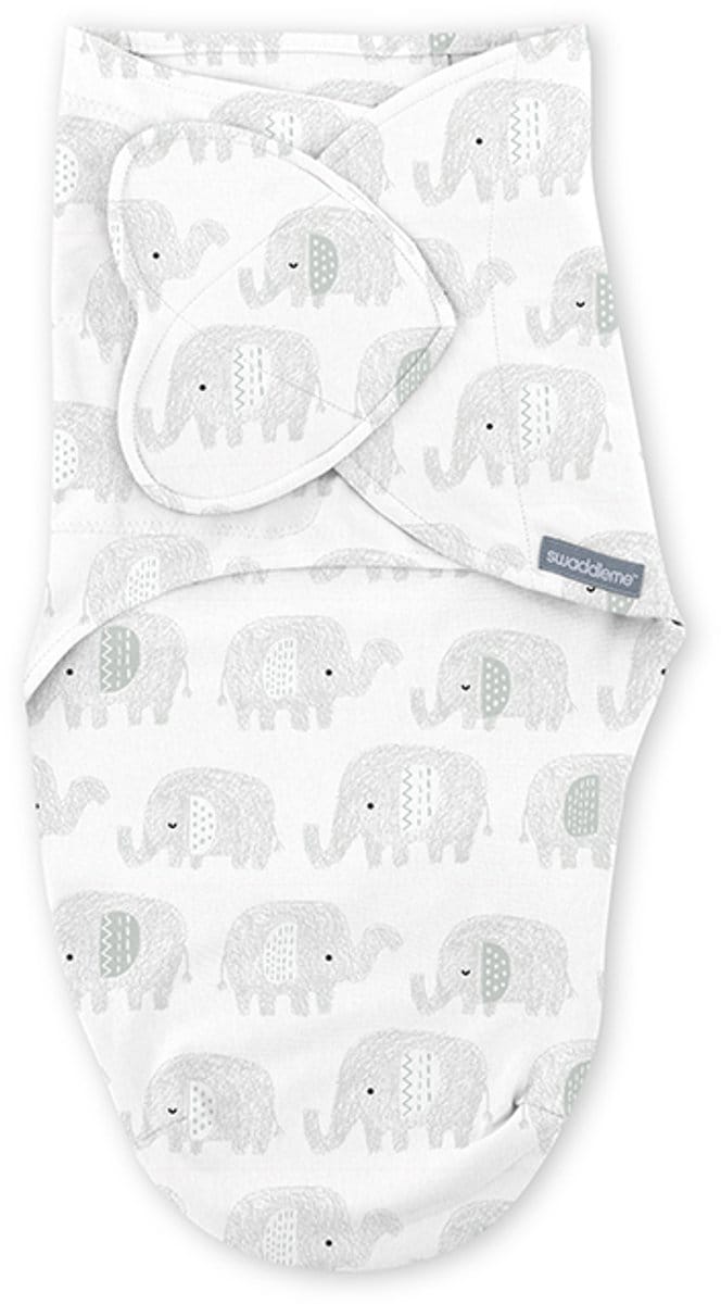 Baby inbakerdoek SwaddleMe olifant - Ingenuity - vanaf 0 maanden