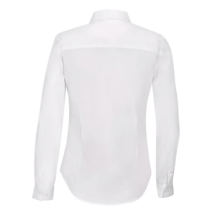 SOLS Dames/Dames Blake Stretch Shirt Met Lange Mouwen (Wit)