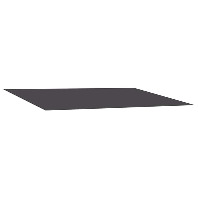 Vervangend luifeldoek Antraciet 500 x 300 cm Polyester