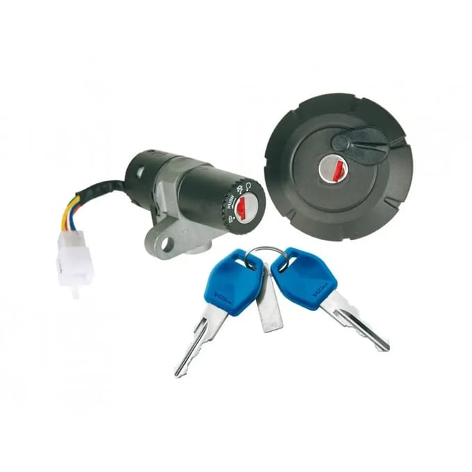 Sleutelschakelaar + tankdop Brazoline Yamaha XT 125 R/X