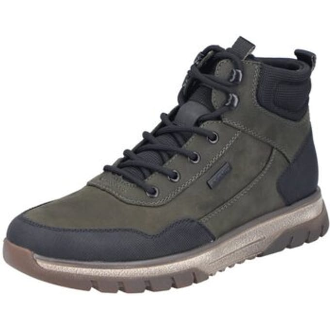 Rieker - Veterschoenen Hoog Groen 47