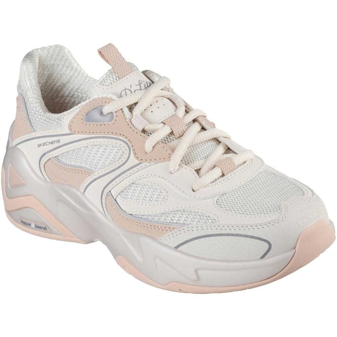 Skechers Dames/Dames D´Lux Slip-on Trainers (Gebroken wit)
