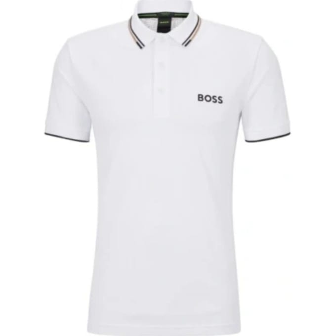regular fit poloshirt van katoenmix model 'PADDY PRO'