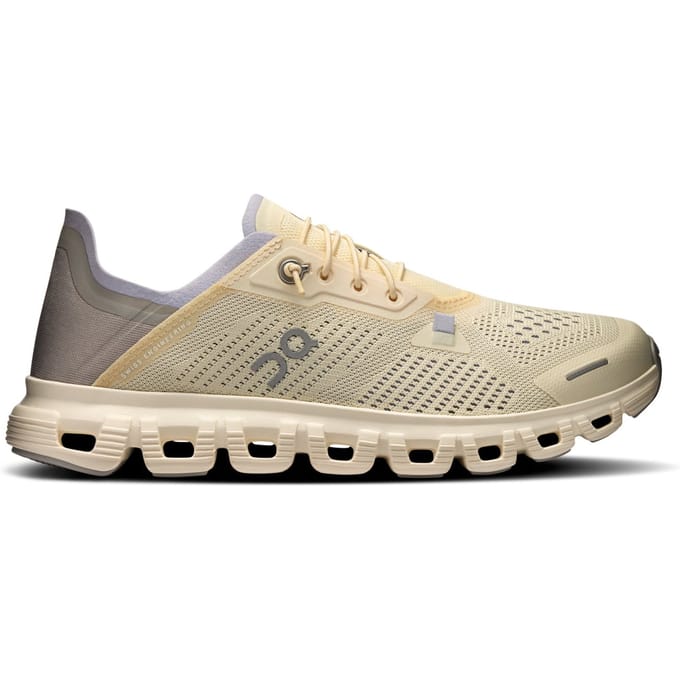 On Cloud 6 Coast Castor | Fog Maat: 41 | Hardloopschoenen Outlet | Dames | Beige