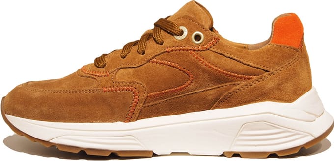 Xsensible bruine suède dames sneakers - Ponte Vecchio