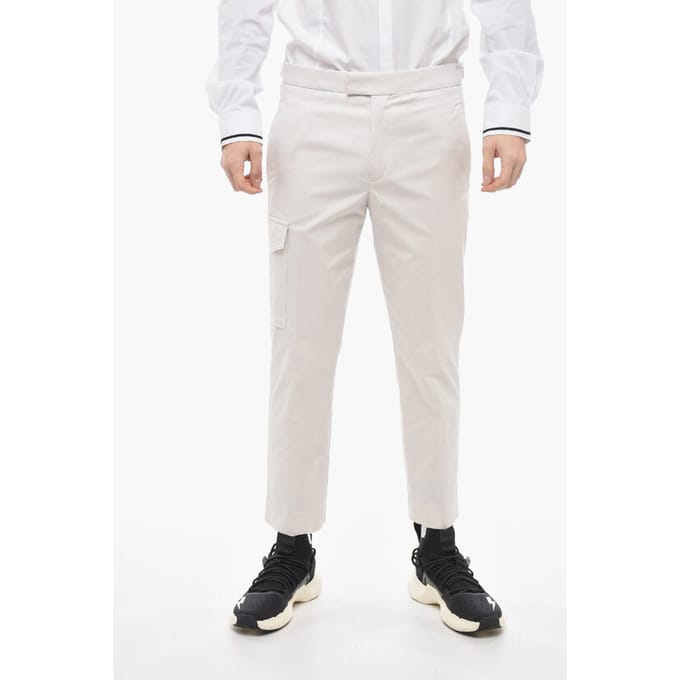 Skinny Fit Katoenen Cargobroek