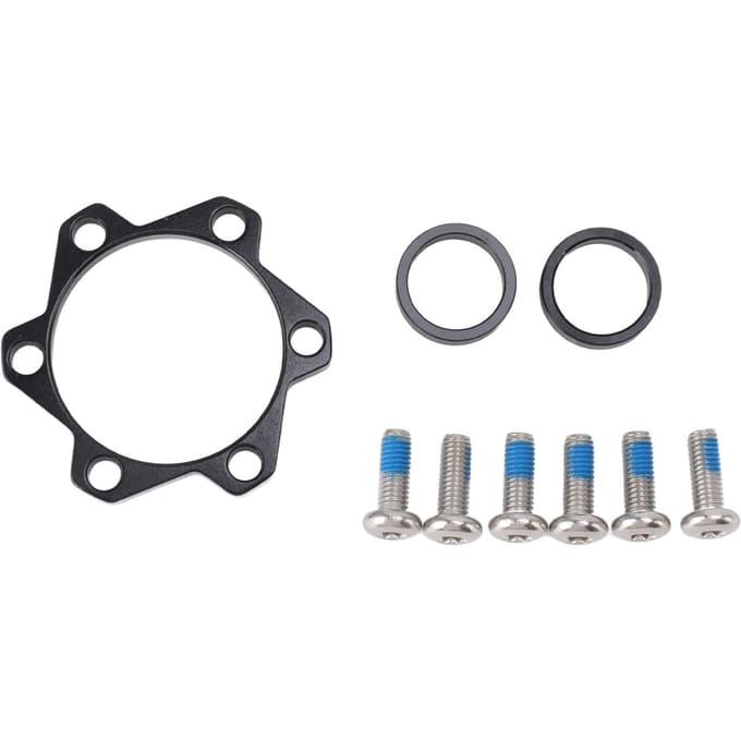 15mm Fiets Voornaaf Adapter Aluminiumlegering 100mm naar 110mm Fiets Boost Naaf Conversieset voor DIY gray