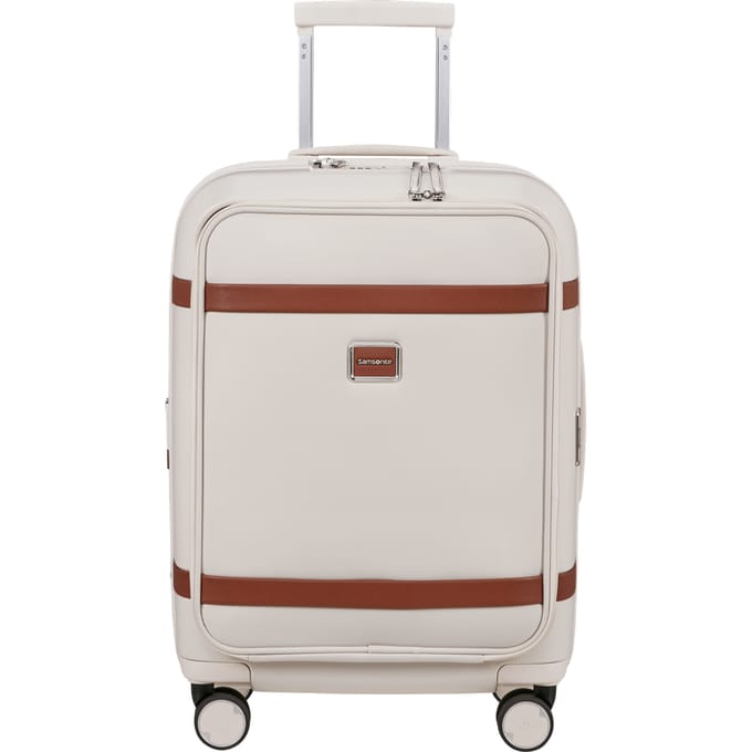 Samsonite Koffer - Image spinner 55/20 handbagage Easy access - uitbreidbaar - Ivory - 47 l - 3.5 kg