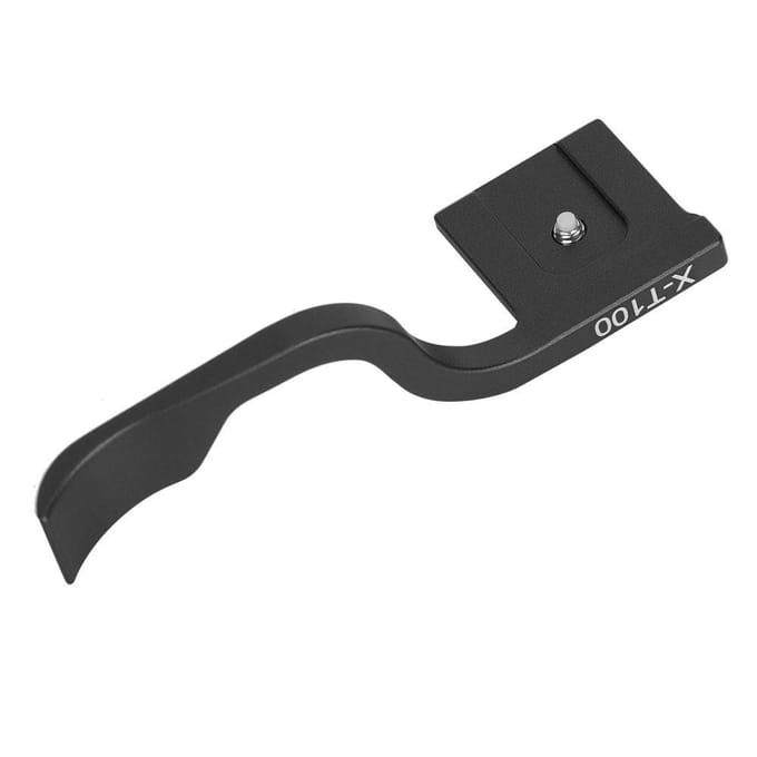 Aluminiumlegering Duimsteun Omhoog Handgreep Vervanging voor Fuji XT100 Systeemcamera Black