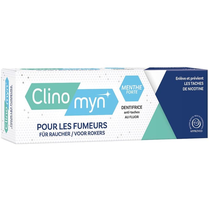 Clinomyn Tandpasta A/vlek Rokers 75ml