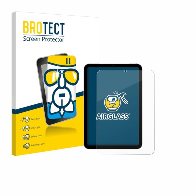 Screenprotector voor Apple iPad Mini 6 WiFi 2021 Beschermglas transparant