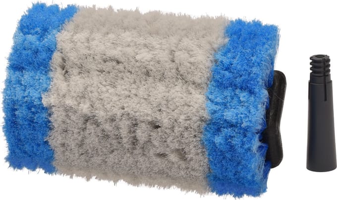D&L Professionele Wasborstel - 25cm - Blauw/Grijs