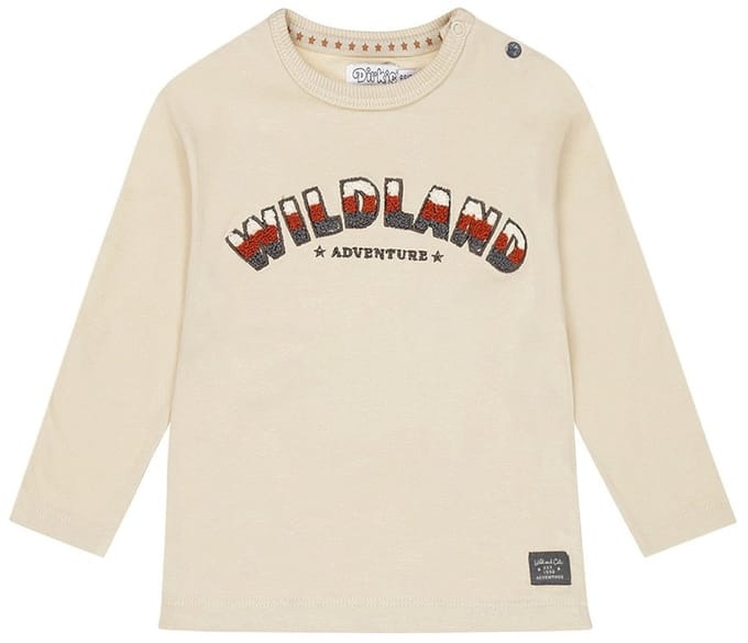 Dirkje Jongens T-shirt - Pebble