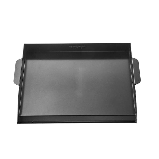 22x16 inch Platte Bakplaat Koolstofstaal Universele BBQ Grill Pan Kookgerei