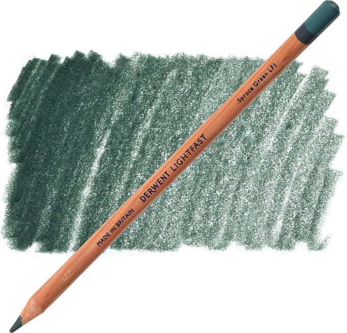 Derwent Lightfast Potlood - Spruce Green LF1