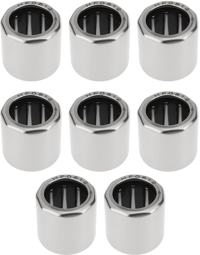 Dailygoods - 8Pcs HF0812 Naald Roller Lagers voor Kleine Motoren
