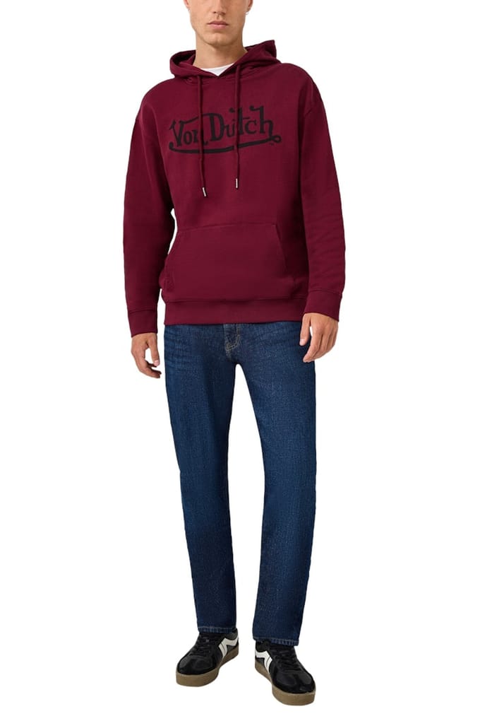 s.Oliver -qs Sweatshirts Burgundy Größe: XXL | Kaputzenpullis Outlet | Herren | Braun