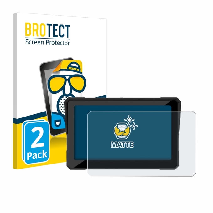 BROTECT - Screenprotector voor Carpuride W702B 7" - Folie Beschermfolie matte 2 Stuks