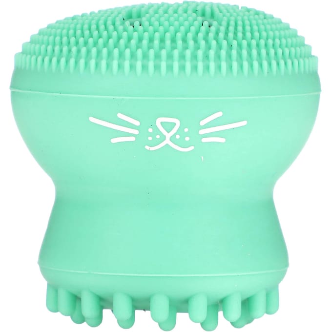I Dew Care, Pawflect Face Scrubber, Brosse nettoyante pour le visage, 1 brosse white