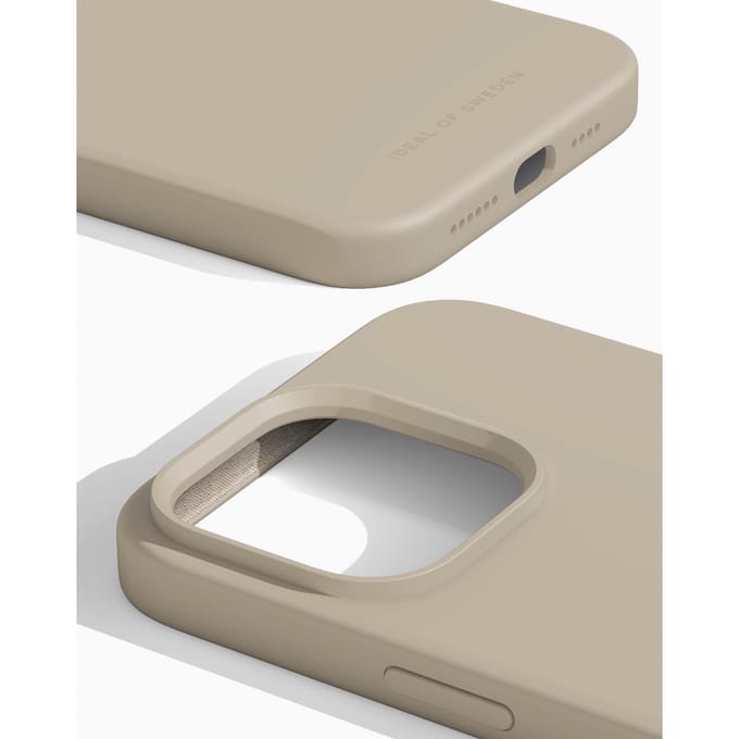 iDeal of Sweden Silicone Case geschikt voor Apple iPhone 14 Pro Max - Beige