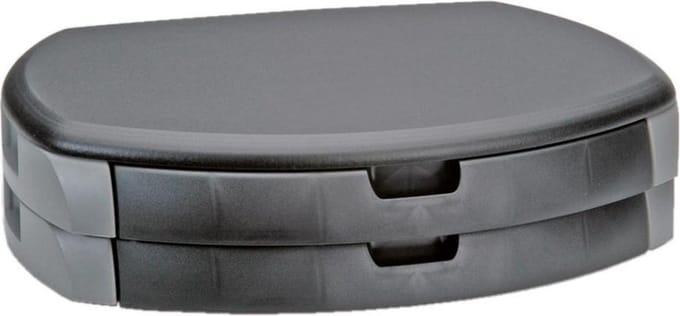 Roline Trend - stand - for monitor / printer - grey black - Max - recommended for