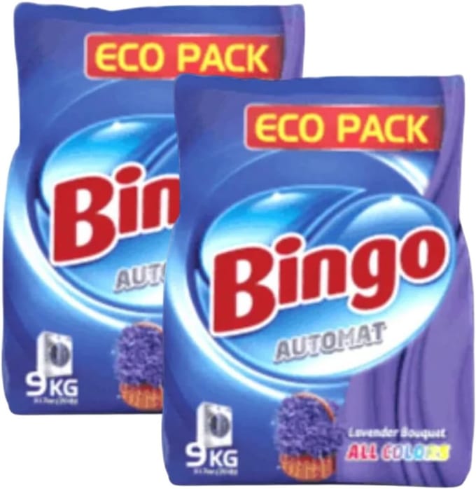 Waspoeder Eco Pack - Witte Was Kleurwas - Stralend Schone Was - Effectieve Vlekverwijdering - 2x 9 kg