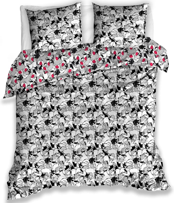Looney Toones Dekbedovertrek Sylvester 140 x 200 cm