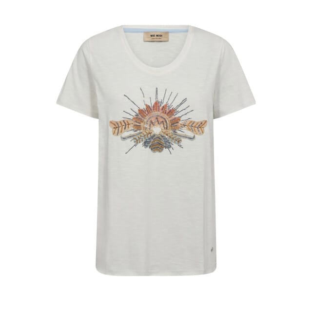 Mos Mosh 180110 180 mosmosh mmtonia o-ss glam tee ecru