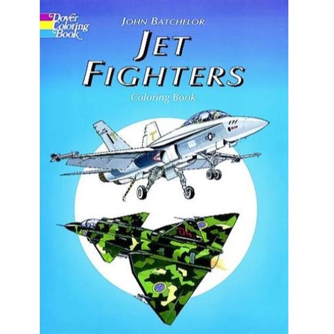 Jet Fighters Coloring Book - Batchelor, John