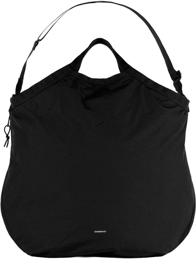 Sandqvist Grid Expandable Tote - Handtasche erw. (black)