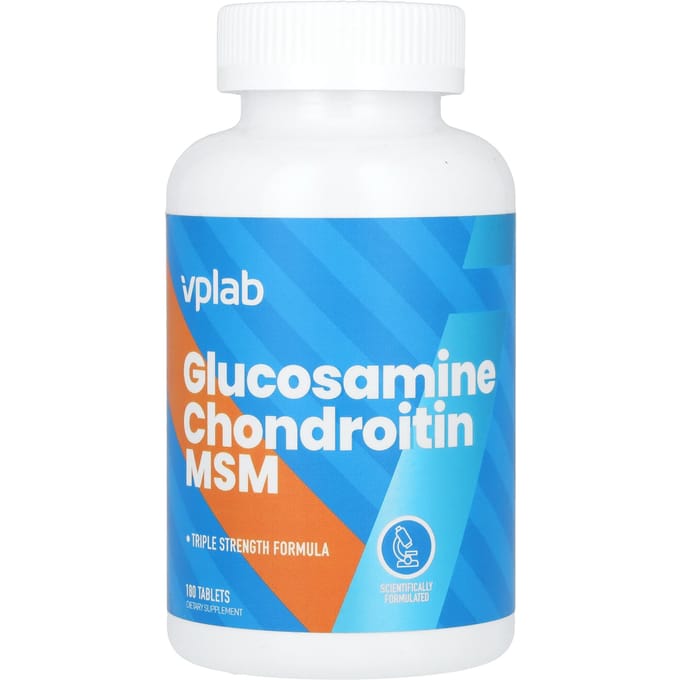 Vplab, Glucosamine Chondroïtine MSM, 180 comprimés