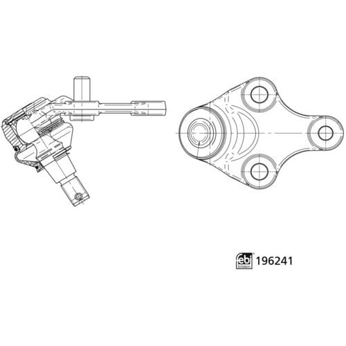 Draagarmverbinding / draagarmpen FEBI BILSTEIN 196241