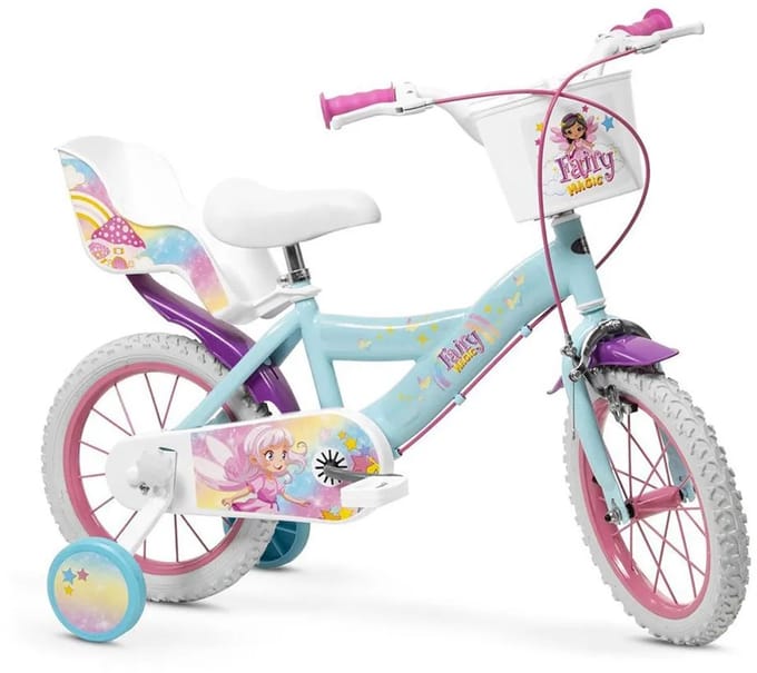 Toimsa Bikes 14´´ Fairy Magic Fiets Veelkleurig 4-5 Years Jongen