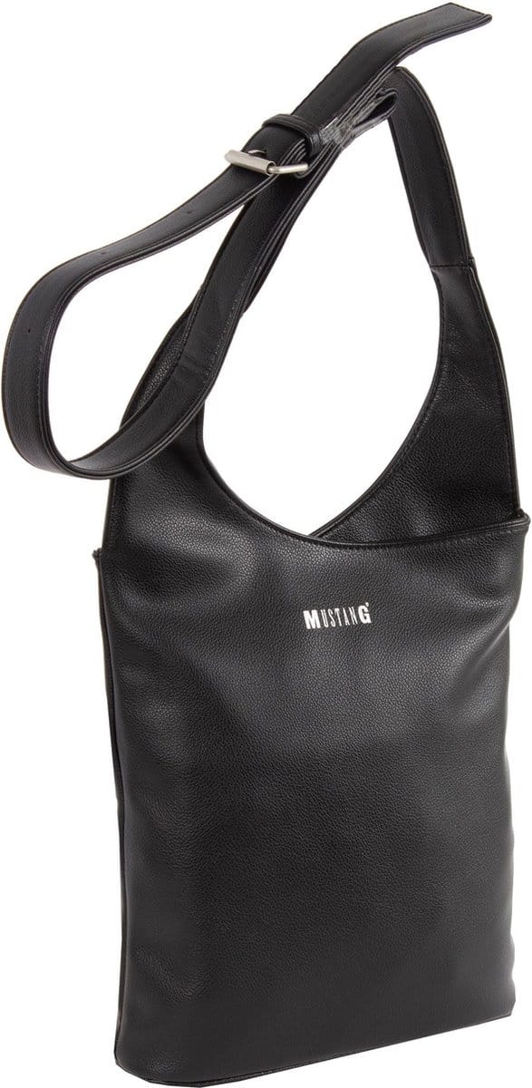 MUSTANG Schoudertas Virginia Shoulderbag Long Black Zwart