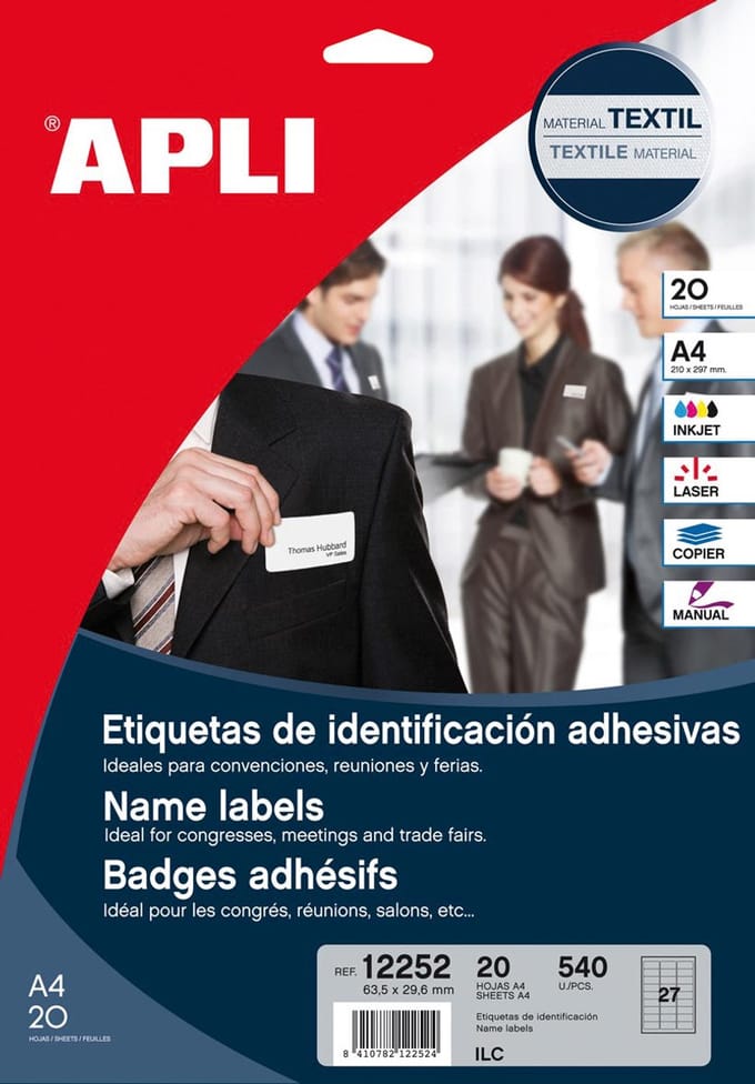 Apli zelfklevende badge