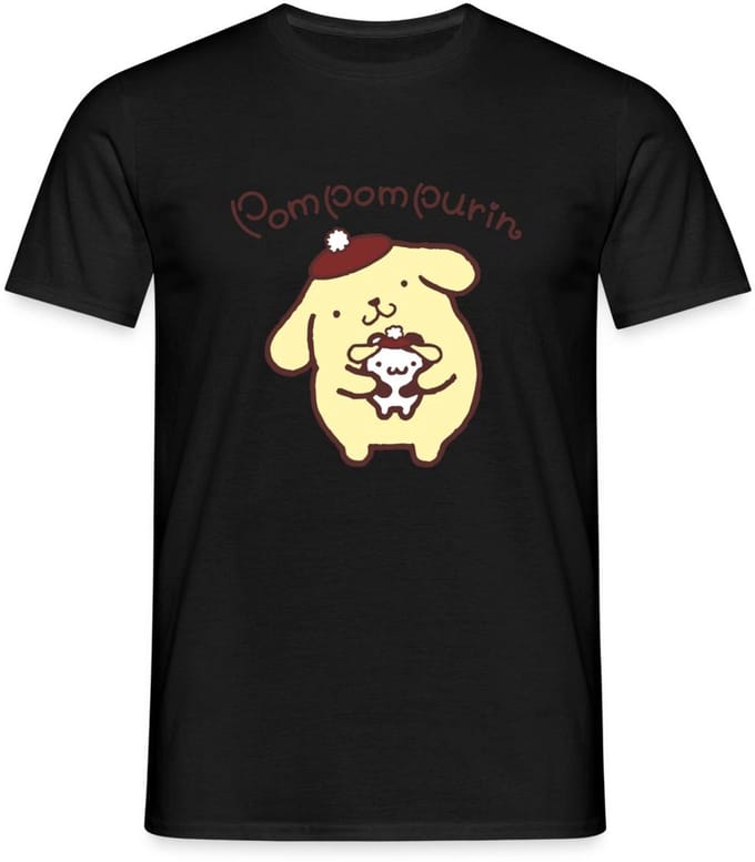 Pompompurin Met Muffin Verkleed Als Pompom Purin T-Shirt Heren