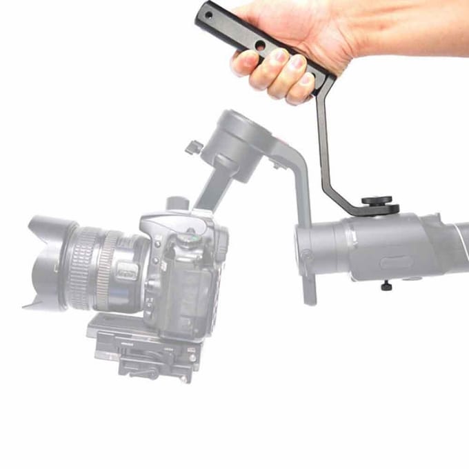 Stabilisator Draagbare Verlenghandgreep Grip voor Feiyu AK20004000 Moza AIR2 gray