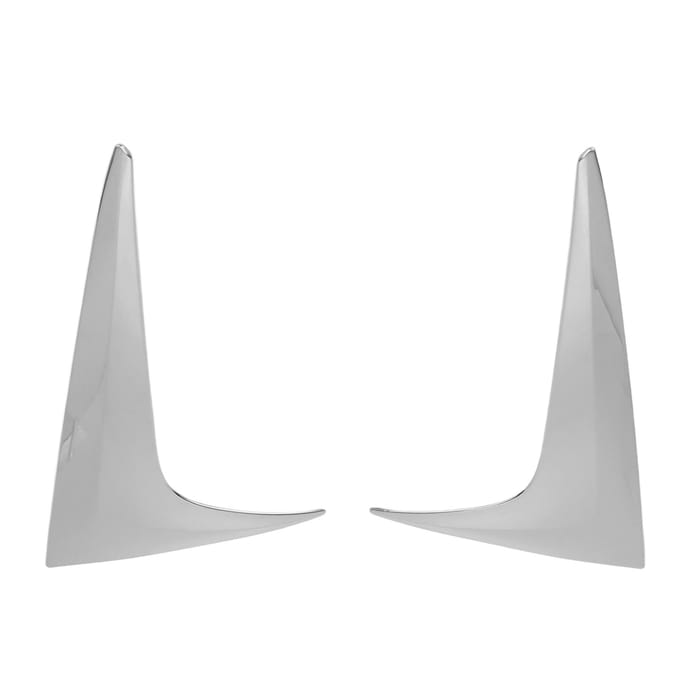 2 STUKS Auto Achterzijruit Spoiler Verchroomd Vervanging voor Mazda CX?5 CX5 KF 2017?2021 white