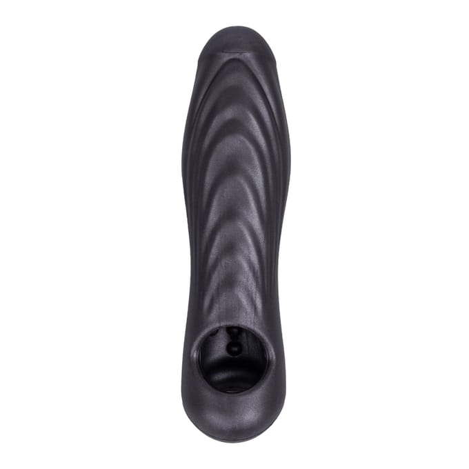 ManWan - Ryzer - Penis Extender en Zachte Masturbatie Sleeve - Black Plum